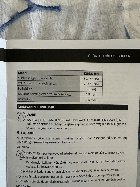 KLPro KLDM18BH-20 Akülü Darbeli Matkap İnceleme 4 image 60