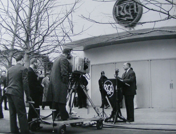 1939 RCA NBC First television broadcast